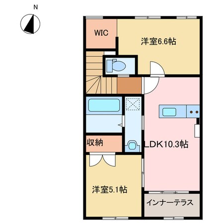 サントゥの物件間取画像